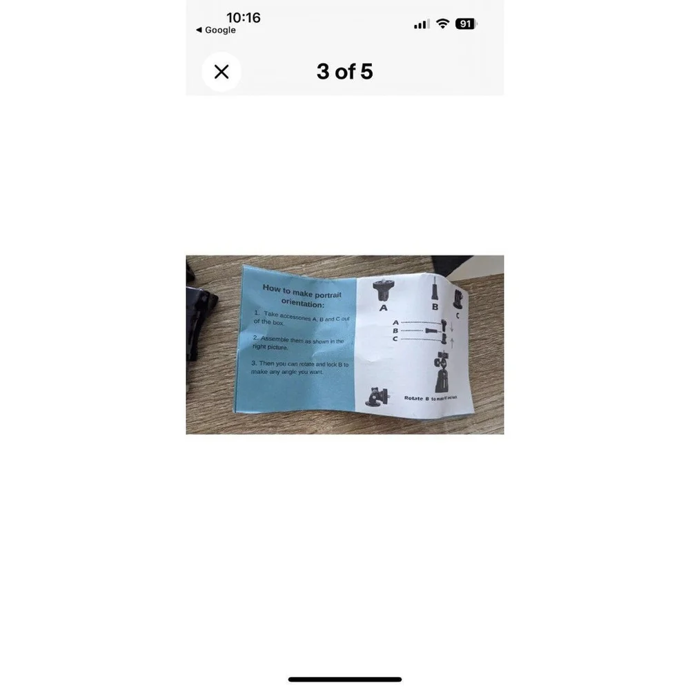 UBeesize Phone Tripod Portable and Flexible Tripod with Wireless Remote